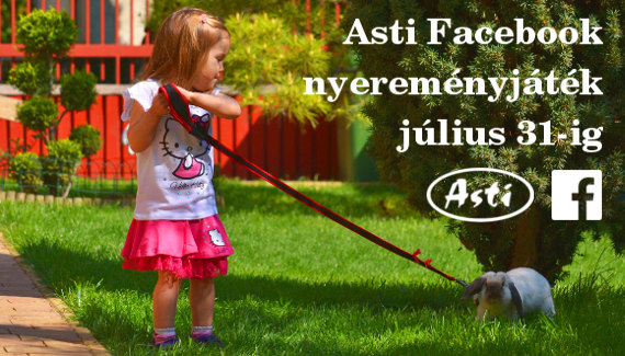 Asti Facebook nyereményjáték július 31-ig